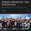 [단독]민주, 당명 변경 추진…‘이래경 혁신위’서 논의 이미지