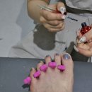 퍼폼디자인 | 홍대네일 연남동네일 여름맞이 자석네일 퍼폼네일 후기