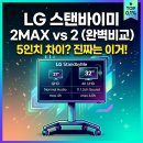 LG 스탠바이미2 MAX vs 스탠바이미2, 모르면 낭패보는 결정적 차이 3가지