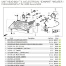 2008 Acura MDX Car Light Bulb Size Diagram (그림추가) 이미지