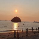 안면도수평선 이미지