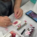 다양한 네일아트 기법 실습 이미지