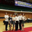 한국생활댄스연합회장배 전국 댄스경기대회에서 포메이션 1위 입상 이미지