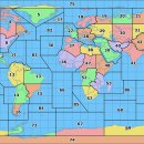 Re: IARU HF WORLD CHAMPIONSHIP(ITU ZONE MAP) 이미지