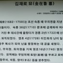 김재로묘 이미지