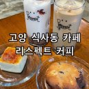 리스팩트커피 | 고양 일산 식사동 카페 치즈케이크 맛집 리스펙트 커피를 애견동반 방문 후기