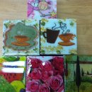 냅킨아트 연필꽂이 이미지