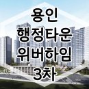 용인 행정타운 위버하임3차 민간임대아파트 분양가 안내 이미지