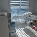 한샘유치원 | 아기방 꾸미기 내돈내산 한샘 샘키즈 수납장, PLUX 3kg 세탁기