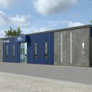 유동 공중화장실 이미지