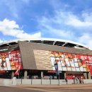 대전 신축 야구장 주간 경기 항공 뷰 이미지