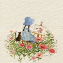 야외정원 스케치 이미지