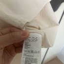 (판매완료)Cos 타이 쇼트 슬리브 셔츠(베이지색상) 이미지