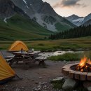 내장산국립공원 내장호야영장 이미지