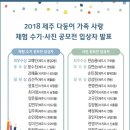 2018 제주 다둥이 가족 사랑 체험수기·사진 공모전 입상자 발표 이미지