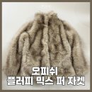 데일리 피쉬 | 오피쉬 플러피 믹스 퍼 자켓ㅣ데일리 퍼 자켓 추천