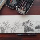 풍경을 요리하는 농부 이미지