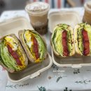 해빛(habit)샌드위치 커피 이미지