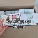 바라기 | 부산 답례떡 추천 떡바라기 남편회사 간식 후기