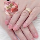 서와네일 | 금정구네일 자연스러운 레드 찾는다면? 부담 없는 딸기 마블 네일 후기 (서동미로네일)