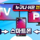 스마트폰 사용법 스마트폰을 TV와 컴퓨터 PC에 간단하게 연결해서,, 이미지