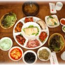 놀부보쌈과 돌솥밥 이미지