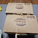 노랑통닭남양주 | (남양주 다산동/배달) 노랑 통닭 엄청 큰 반반 치킨(순살) 후기((내 돈 내 산))