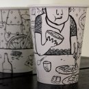 펜화 일러스트 이미지