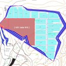 붉은 태양광 발전소 이미지