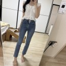 온트[ownt] 웬디블라우스, 블루홀터블라우스, 베이스데님쇼츠 구매후기 리뷰 +착용샷