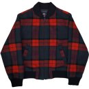 리브가코스메틱 | [SOLD OUT] VAN JAC 60's Tartan Check Blouson / 반 자켓 60s 타탄 체크 블루종 / 60년대 울 바시티...