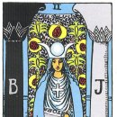 2. The High Priestess- Pictorial key to the Tarot 이미지
