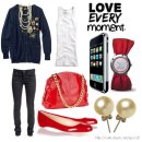 ☞‥[코디] Marie Claire cardigan &amp; Montres Moschino pour Homme et Femme de la Collection 이미지