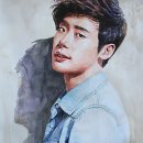 뎃생 수채화 이미지