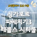 늘푸른에듀 | [싱가포르 4인 가족여행 &amp; 출장] 싱가포르 래플스 시티 몰 / 마리나 베이 샌즈 도보 이동 : 머라이언