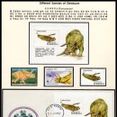 타르보사우루스-1 | 우표로 보는 공룡의 종류...226. 스티기몰로크, 스티라코사우루스, 타르보사우루스, 토로사우루스