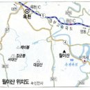 월이산 551m - 충북 옥천군 이원면, 영동군 삼천면 이미지