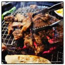 모이면돼지 | 문정역모임 추천 꾼돈 숯불갈비 통갈매기살 돼지갈비 먹은 후기