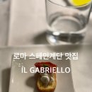 로마 스페인계단 맛집 - Il Gabrielo _ 분위기 좋은 로마 맛집 로마식당 메뉴 추천/가격/위치_ 뽈뽀...
