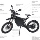 E-bike Delfast Top 3.0 : 알리 바 페달을 잊어 버리는 5,000 와트 모터 이미지