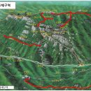 청량산 도립공원 산불 방지 기간 통제 지도 이미지