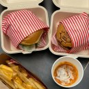잠실주유소(셀프) | 잠실 수제 버거 포장 맛집 석촌역 햄버거 포장후기 - 메이플버거