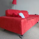 Crate&Barrel King Size Bed/ Red Sofa(킹 사이즈 침대와 소파)팔아요 이미지