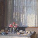 Sir George Clausen (1852-1944) The Breakfast Table 이미지