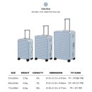 (주)실버쉴드 | 🩵내돈내산🩵 리드볼트 캐리어 추천❗️ 사이즈 24인치 솔티블루 구매 솔직후기