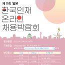 [KOTRA오사카]제11회 한국인재온라인채용박람회 개최(09.13-09.15) 이미지