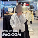 플라워윈드 | 스파오 바람막이 여성 자켓 추천 여름에 입기 좋은 오버핏 플라워 윈드브레이커