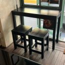 카페바돈 | 부천목공방 참솔공방에서 카페 긴 테이블과 스툴 DIY 만든 후기