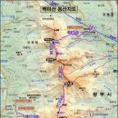 백마산 등산로 전경-③(발리.용마능선+용마봉 : 발리봉~용마봉 구간, 백마산 등산지도, 등산코스 포함) 이미지