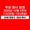 제주현대자동차운수(주) 노동조합 | 12월 4주차 주요 증시 일정(우주항공 관련주, 스페이스X, 스테이블코인, 자율주행차, 포티투닷, 조선...